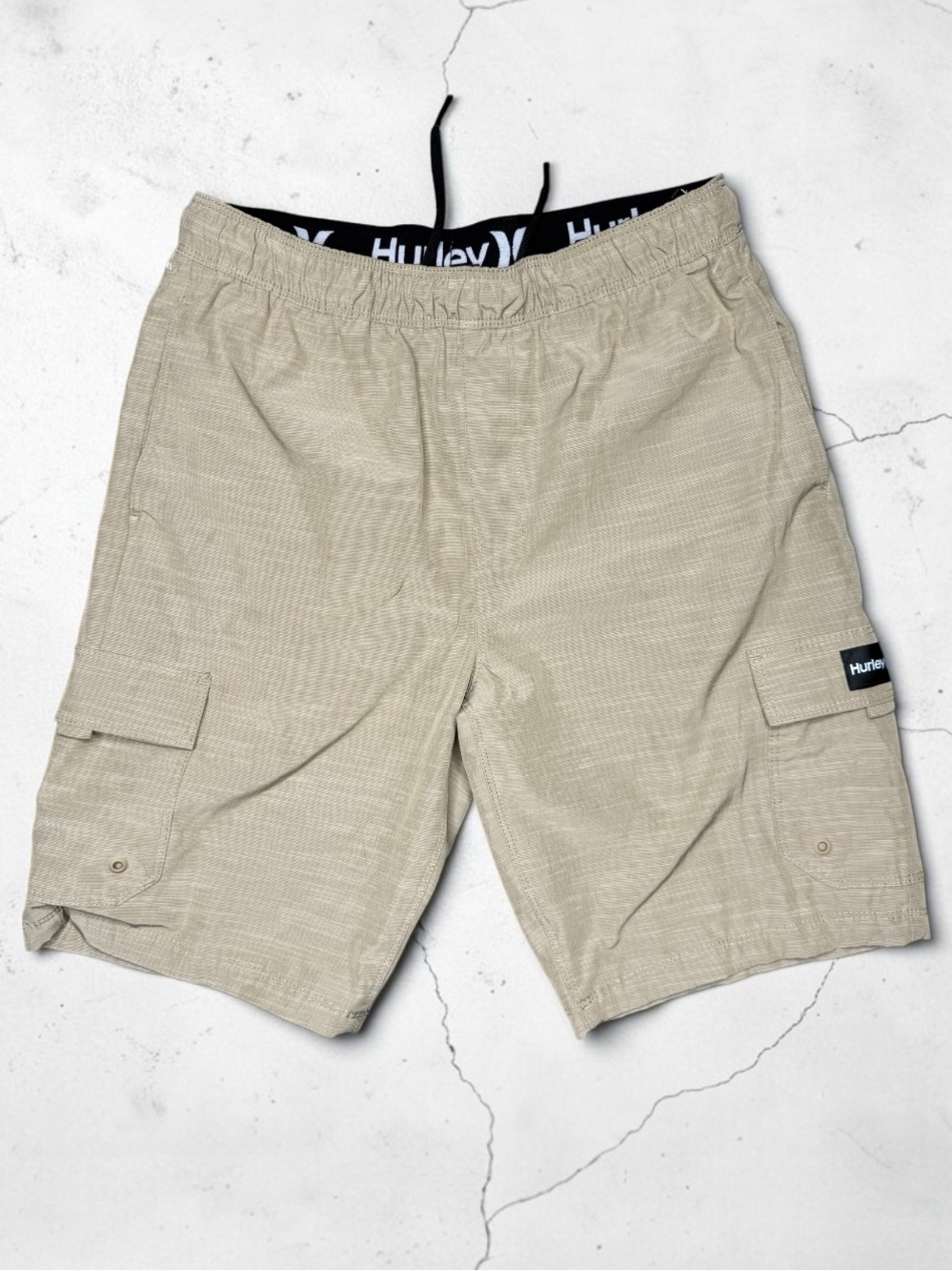 Hurley Boys Avalon Hybrid Cargo Walkshorts - Quick Dry - L (12-13) NWOT